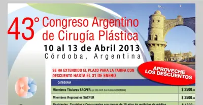 43 Congreso Argentino de Cirugía Plástica 2013