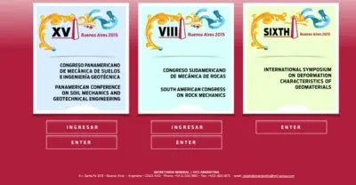 XV Congreso Panamericano de mecánica de suelos e Ingeniería Geotécnica (SOIL)